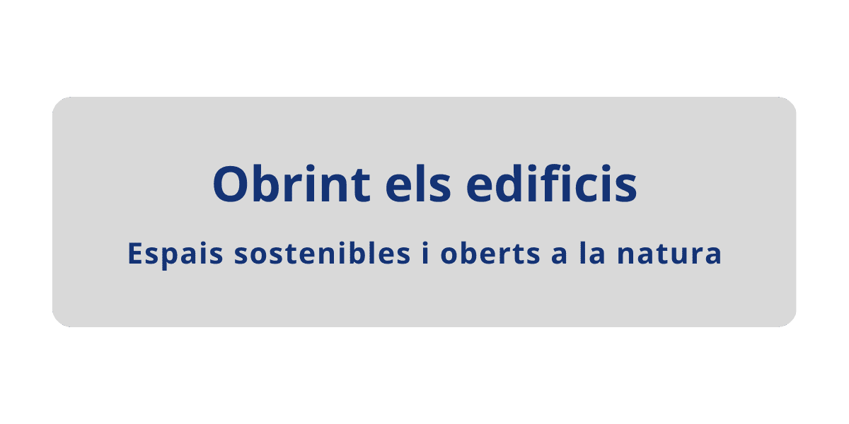 Obrint els edificis